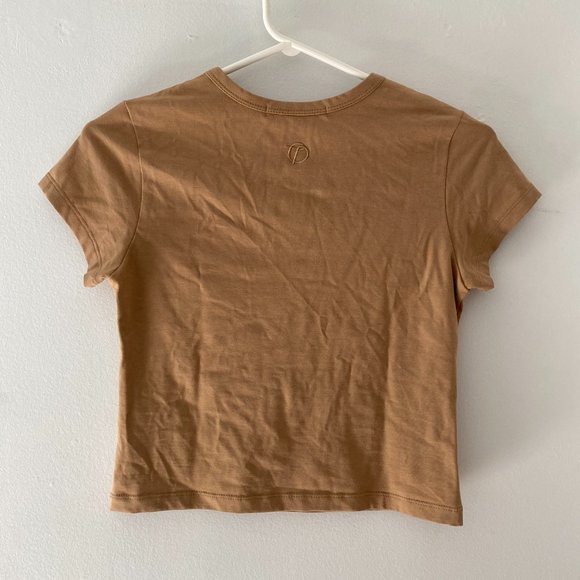 The Open Product tan baby tee - Picture 2 of 2